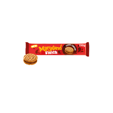 Maryland S'wich Chocolate Creme Biscuits 150g – Front Packaging View